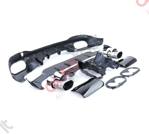 Mercedes CLA 45 AMG W118, C118 galinis difuzorius